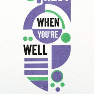 Rest Well A Commune in the North (A3 Poster)