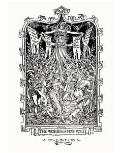 The Worker's May-Pole A3 poster