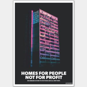 Homes for People A2 poster
