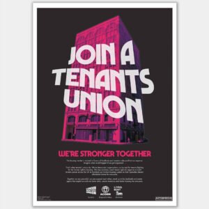 Join Tenants Union A2 poster