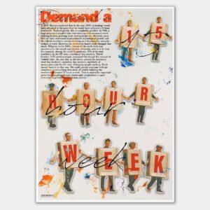 15 Hour week A2 poster